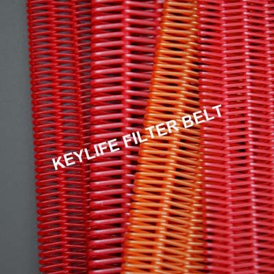Heat-Resistant PPS Jumbo Spiral Link Belt